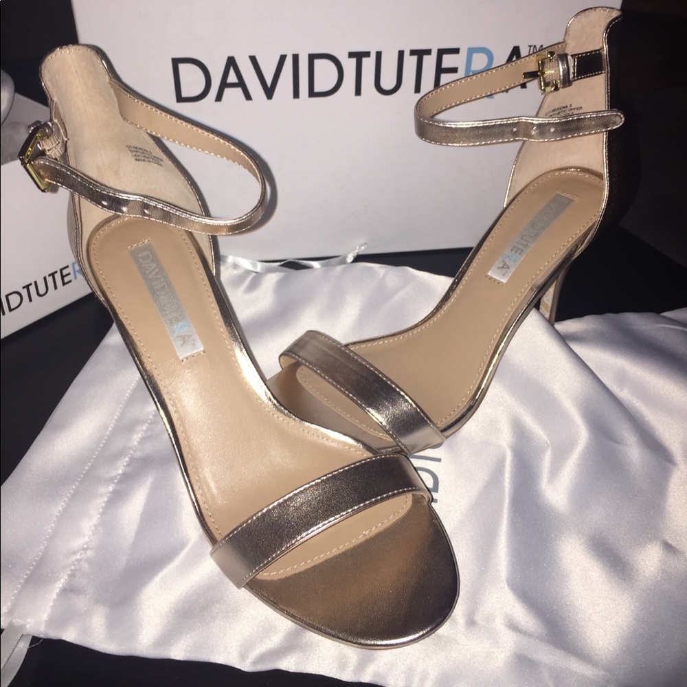 Never Worn - Rose Gold Heels